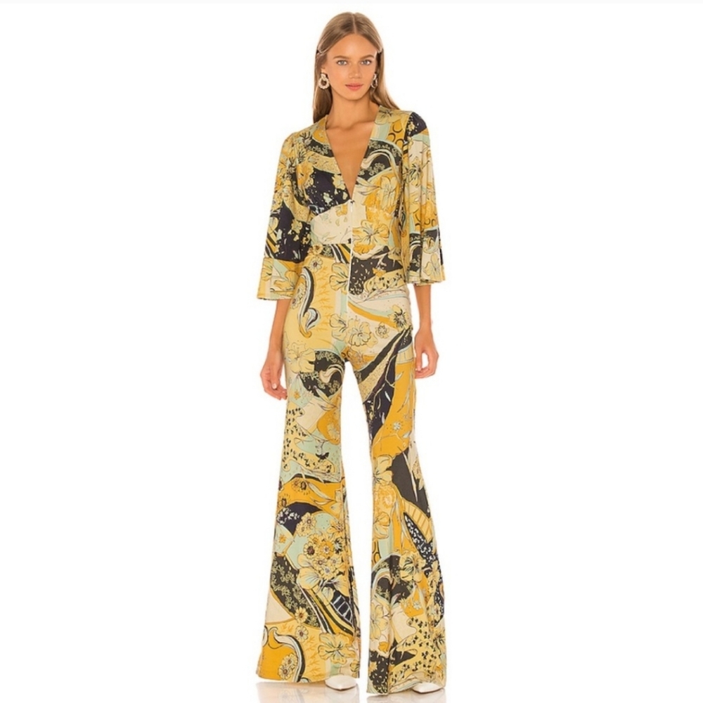 Free People Night Fever Jumpsuit
